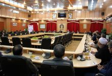 گزارش تصویری از نشست استاندار سمنان با  شورای دانشگاه و دانشجویان در دانشگاه صنعتی شاهرود